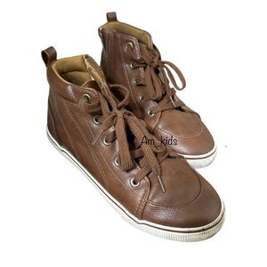 Cat & Jack cognac boots